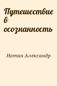 Нотин Александр - Путешествие в осознанность